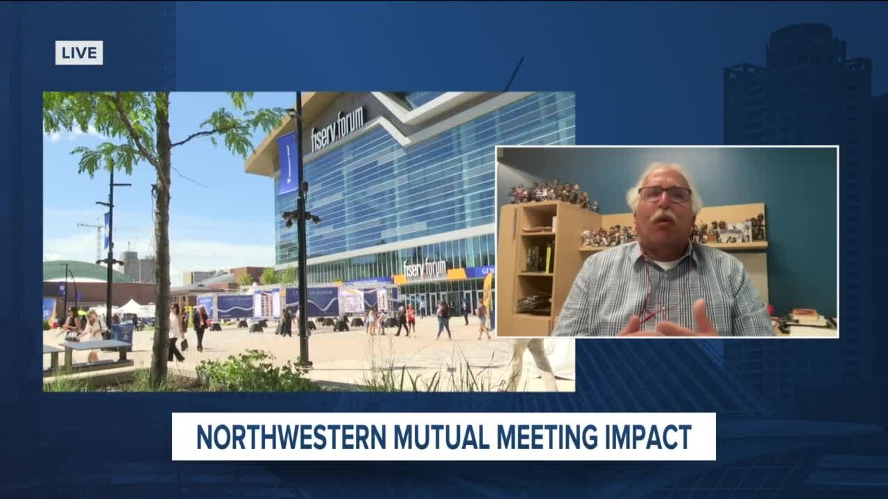 The economic impact of Northwestern Mutual's annual meeting in Milwaukee