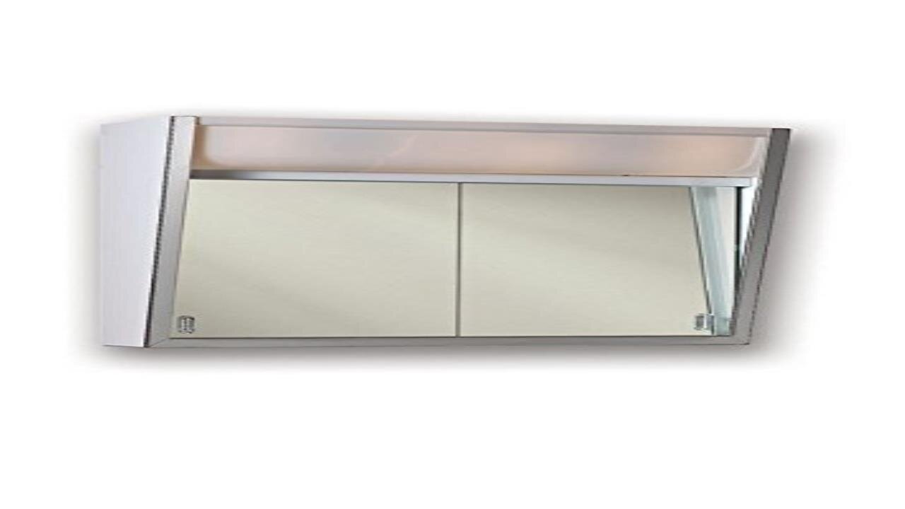 Jensen 323LPX Lighted 2 Sliding Medicine Review