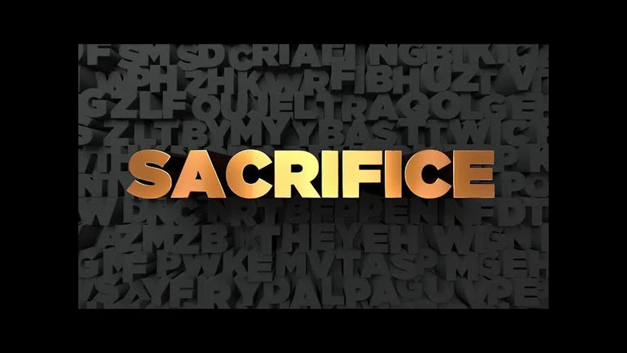 OBEY...BREAK LAW...SACRIFICE...BLOOD...SIN COVERED