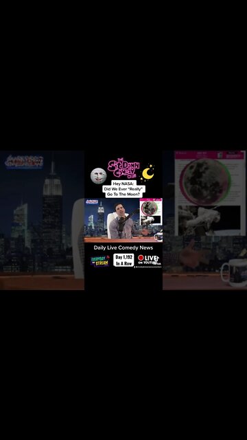 NASA Let’s It Slip: We Never Went To The Moon 🌖 😳 #moonlandingshort