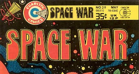 Space War Steve Ditko Art, Charlton Comics