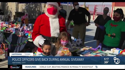 National City Police give back during annual giveaway