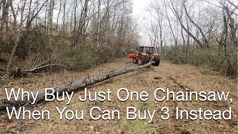 Why buy just one chainsaw when you can buy 3 instead