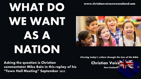 WHAT DO WE WANT AS A NATION