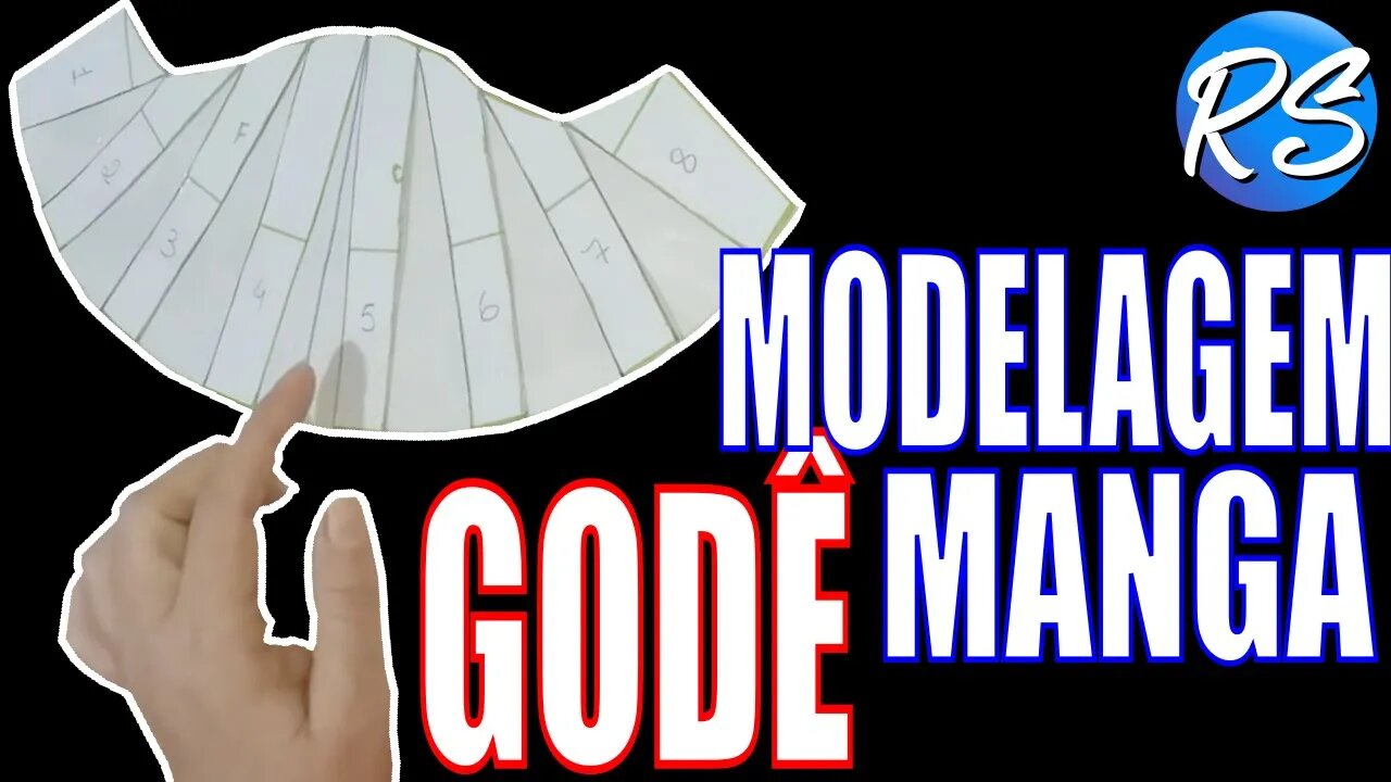 Como fazer MOLDE de MANGA GODÊ - EP 101