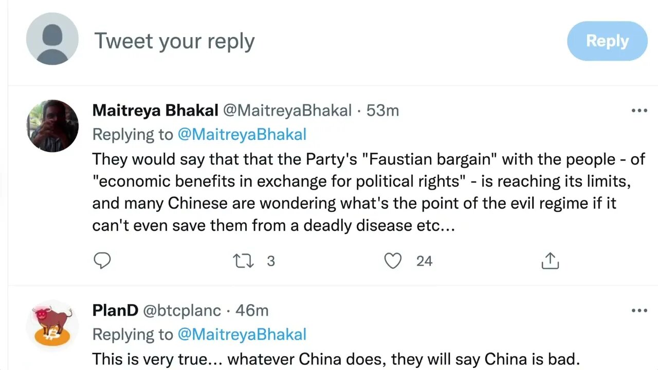 無論是動態清零或躺平，西方媒體照樣抹黑中國