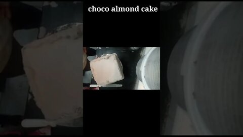 Home Made Cake#choco almond