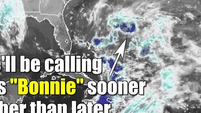 Almost Tropical Storm Bonnie