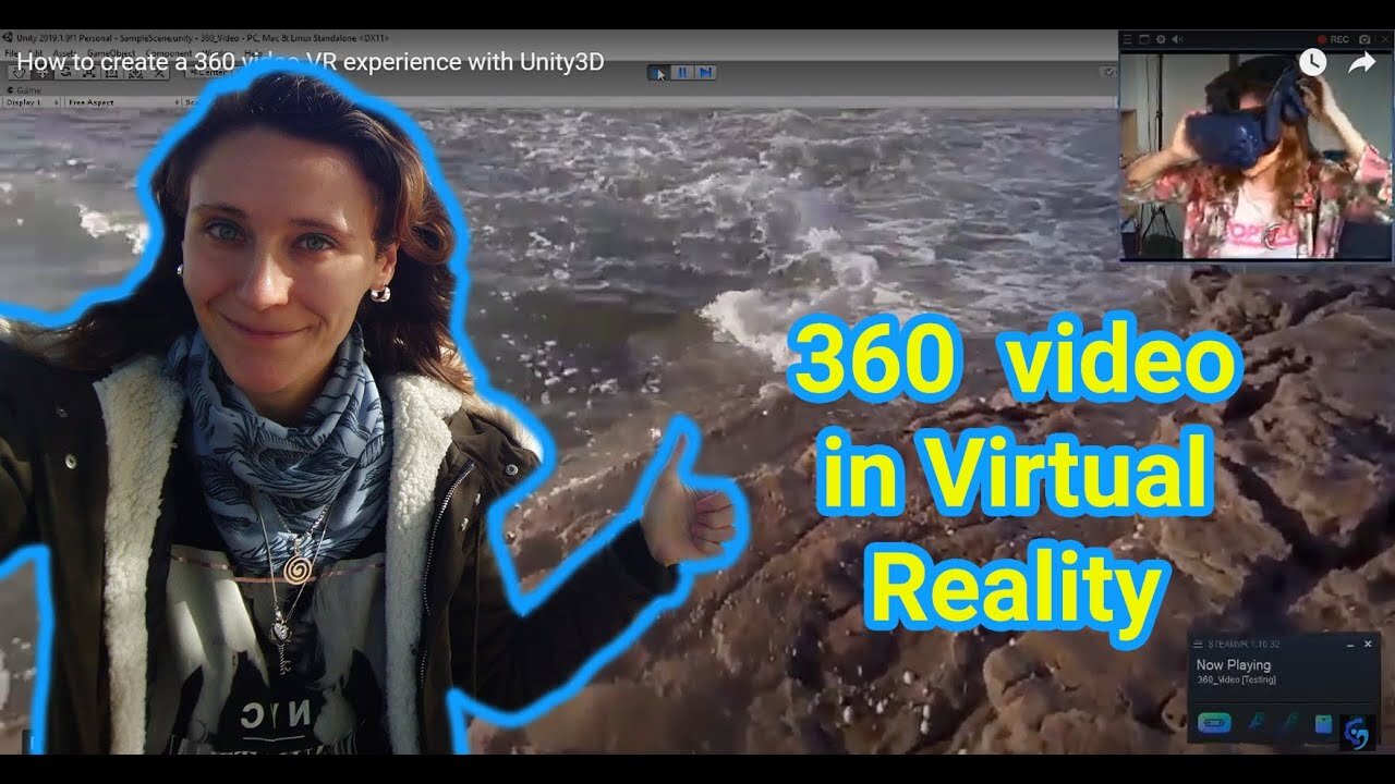 How to create a 360 video VR experience with Unity3D