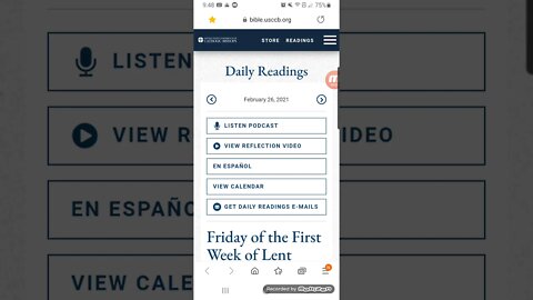 Jesus is our Savior/ Bible reading FEB 26 / 2021