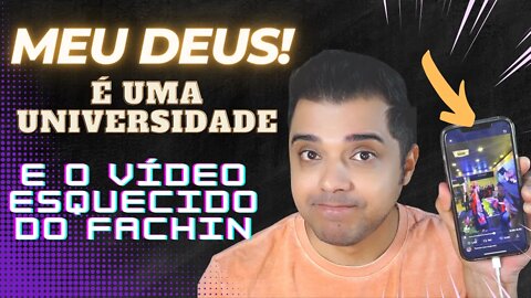 MEU DEUS! ISSO É UMA UNIVERSIDADE! || Vídeo antigo do Fachin mostra detalhes