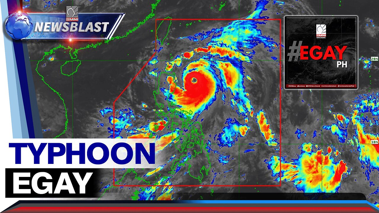 Bagyong #EgayPH, Signal no. 4 sa Northwestern Portion ng Cagayan at Northern Portion ng Ilocos Norte