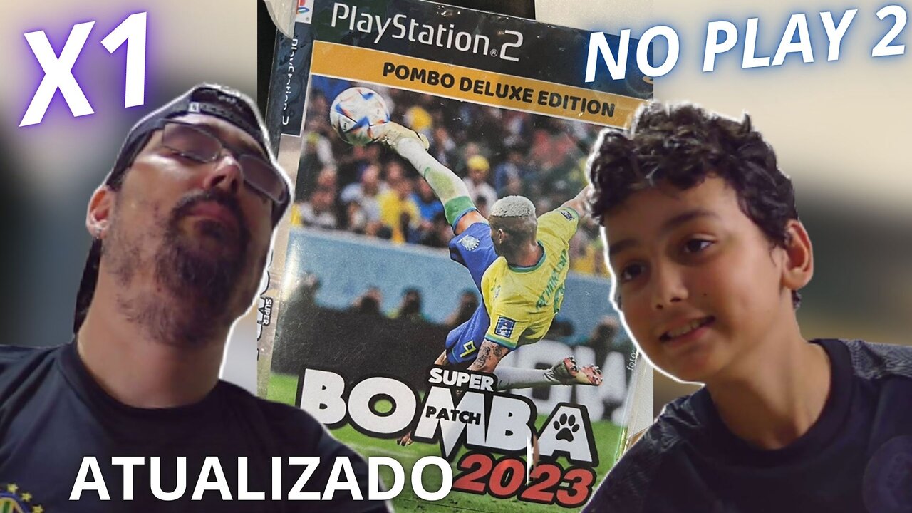 BOMBA PATCH 2023 POMBO DELUXE EDITION (PS2) - VASCO VS FLAMENGO, CLÁSSICO ATUALIZADO