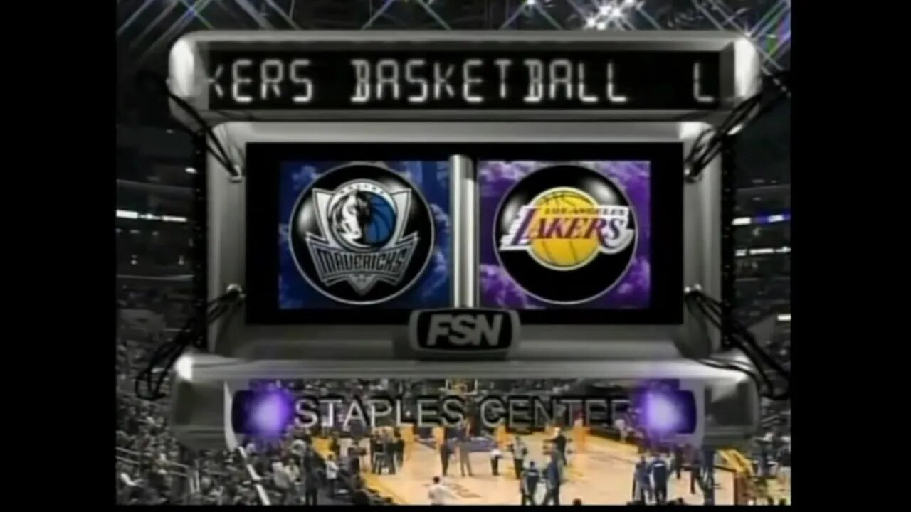 2005-12-20 Dallas Mavericks vs Los Angeles Lakers