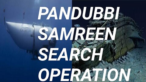 Pandubi samreen search operation