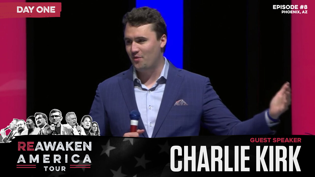 ReAwaken America Tour | Charlie Kirk Shares Why We Must Fight Against The Great Reset