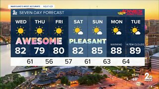 WMAR-2 News Patrick Pete Tuesday night weather