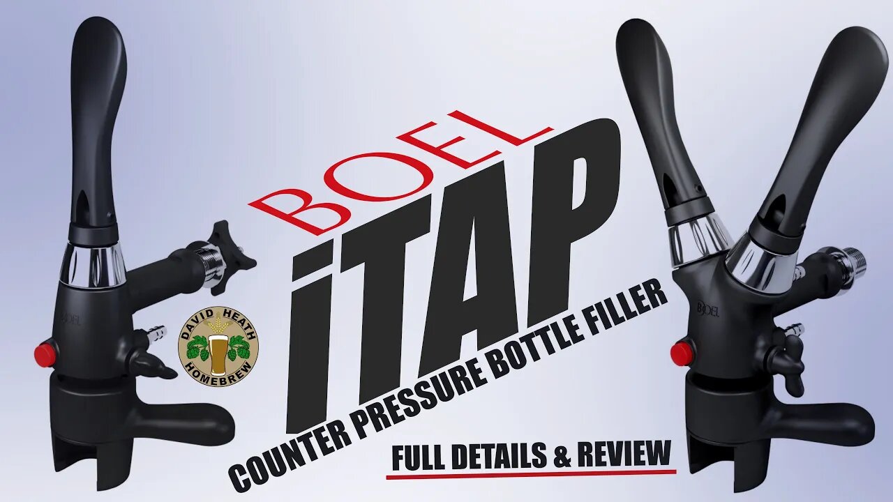 Counter Pressure Bottle Filler Boel iTap Details & Review For Homebrewers