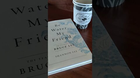 My current reading! Be Water, My Friend by Shannon Lee | #shorts