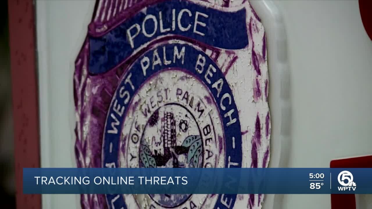 Online threats are emerging part of police work