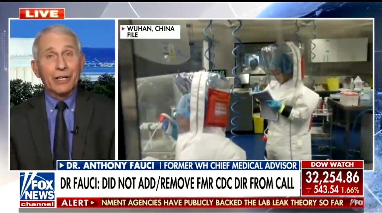 Fauci Laughs At Claim He Buried Lab Leak Theory