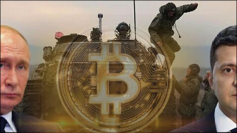 Bitcoin donated for Ukraine war