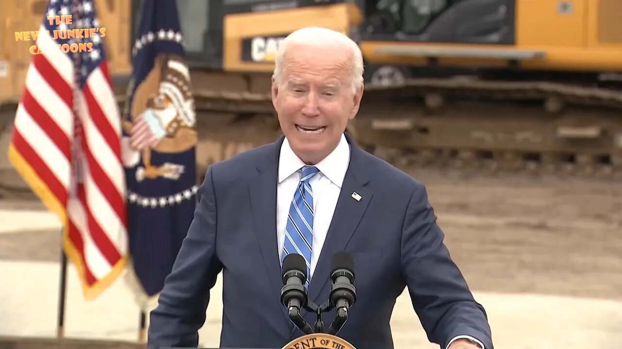 Biden: "Notwithstanding some of the signs that I saw.. 81 million Americans voted for me."