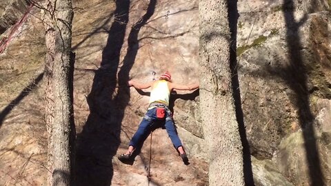 Långbeta: Kosmosis, 7a+ @ Östnoraberget