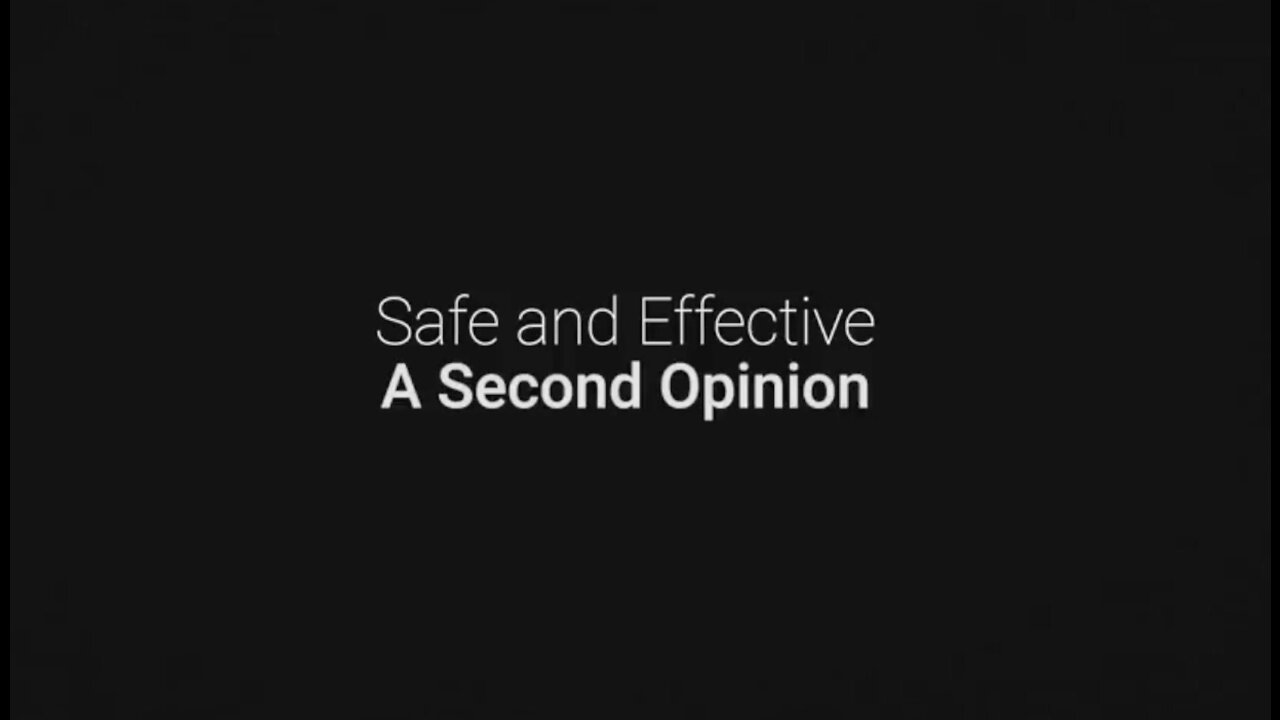 "Safe and Effective" - A second opinion