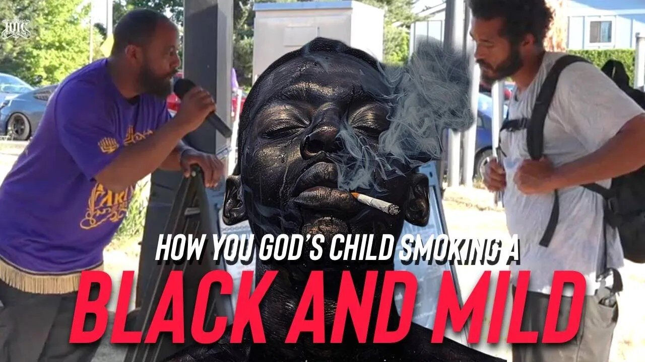 IUIC_ How You Gods Child Smoking A Black And Mild