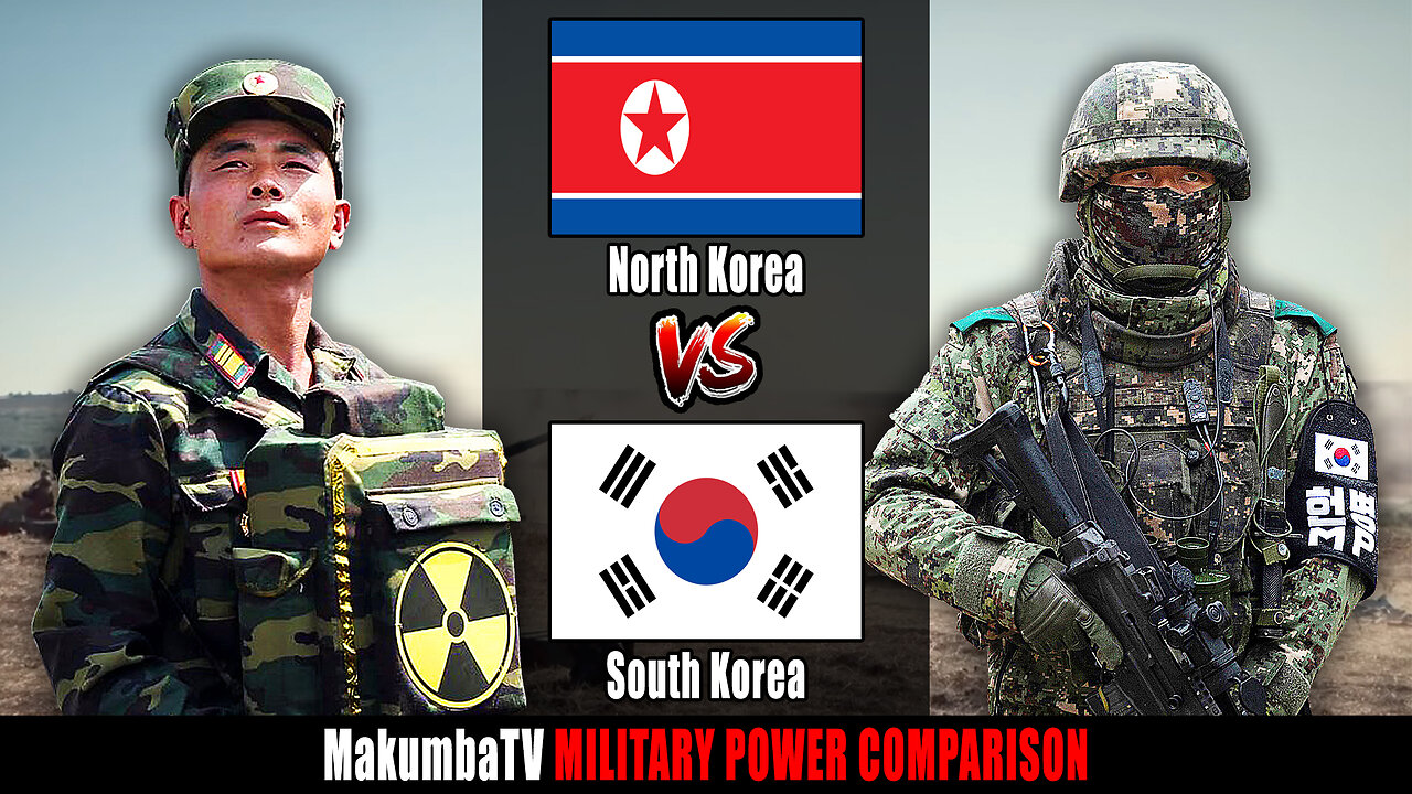 North Korea vs South Korea 2024 | Military Power