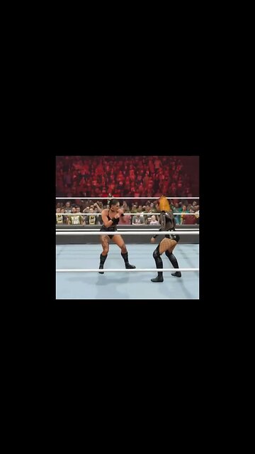 wwe 2k23 becky lynch dis-arm-her AND Manhandle Slam TO RHEA RIPLEY #wwe2k23gameplay #wwe2k23