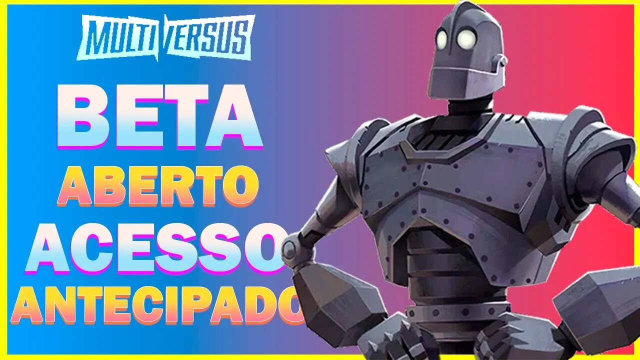 MOSTREI TUDO DE NOVO NO BETA ABERTO DO MULTIVERSUS!! - (ACESSO ANTECIPADO)