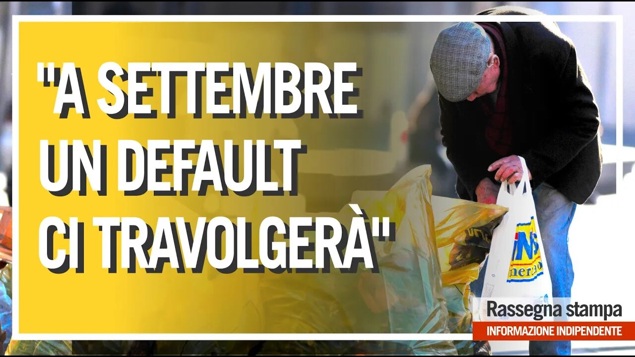 "A Settembre un default ci travolgerà tutti" - TG ComeDonChisciotte 10 Giugno 2020