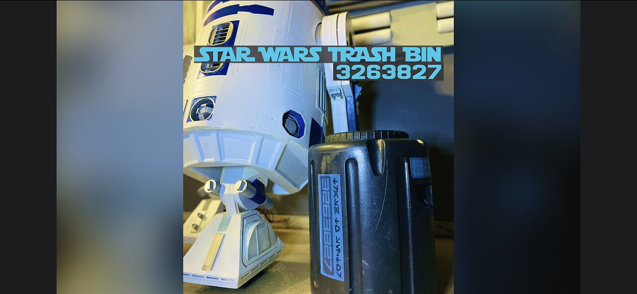 DIY STAR WARS Trash Bin