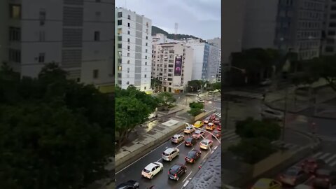 Incrível vista do hotel Hilton em Copacabana #vista #copacabana #cidademaravilhosa