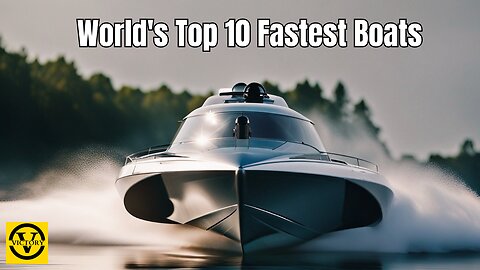 Racing the Waves: Discover the 10 Fastest Boats in the World #fastestboats #top10