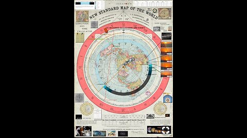Flat Earth works like a clock