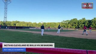 NCTV45 PRESENTS CLEVELAND B2 BULLS VS 3B BARONS MONDAY JUNE 27 2022