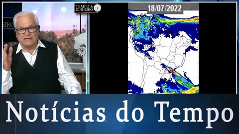 Previsão do tempo: ar seco perde força. Ventos fortes em SC