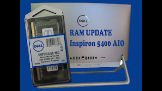 Dell, Inspiron 5400 AIO RAM upgrade