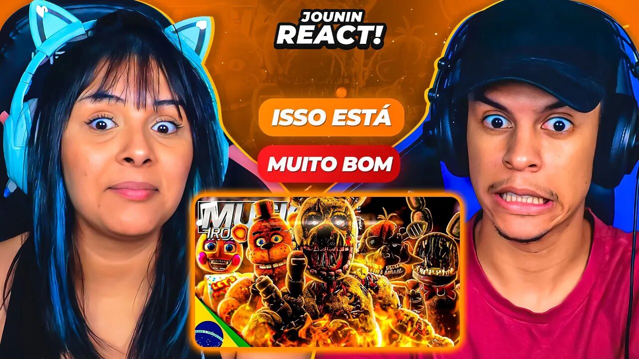 Rap do Five Nights at Freddy's (Parte 1) - QUEIME COM SEUS ERROS | IRON MASTER | [React] 🔥