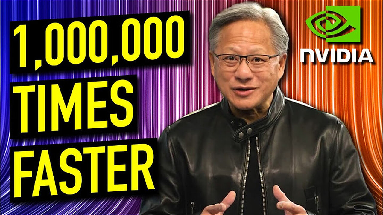 NVIDIA CEO Reveals Shocking Plans For Our Future. World's Biggest Computer Chip 40 lbs. $250k Each