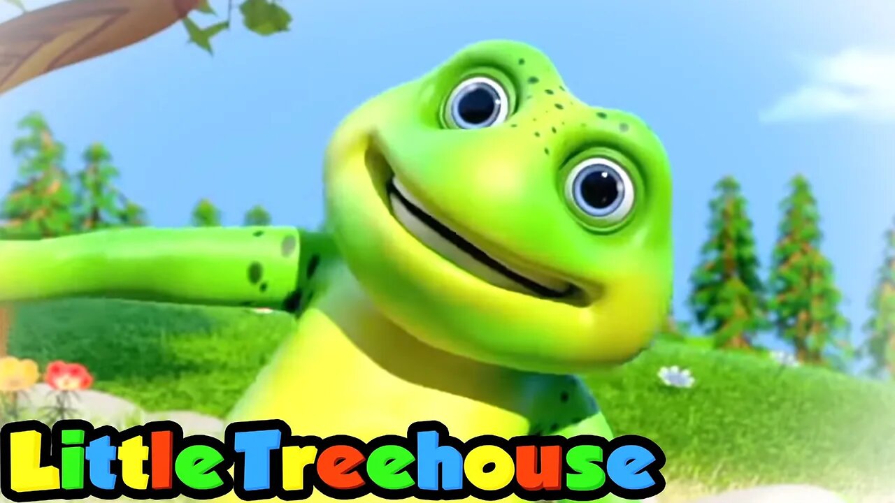 Five little Speckled Frogs | Kindergarten Nursery Rhymes & Kids Songs by Little Treehouse