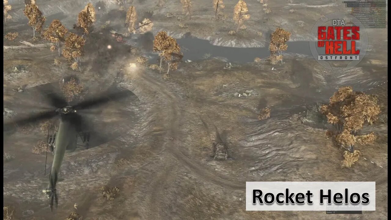 [Hot Mod/Soviet Union] Unguided Rockets on Helos are BAD!! l Gates of Hell: Ostfront