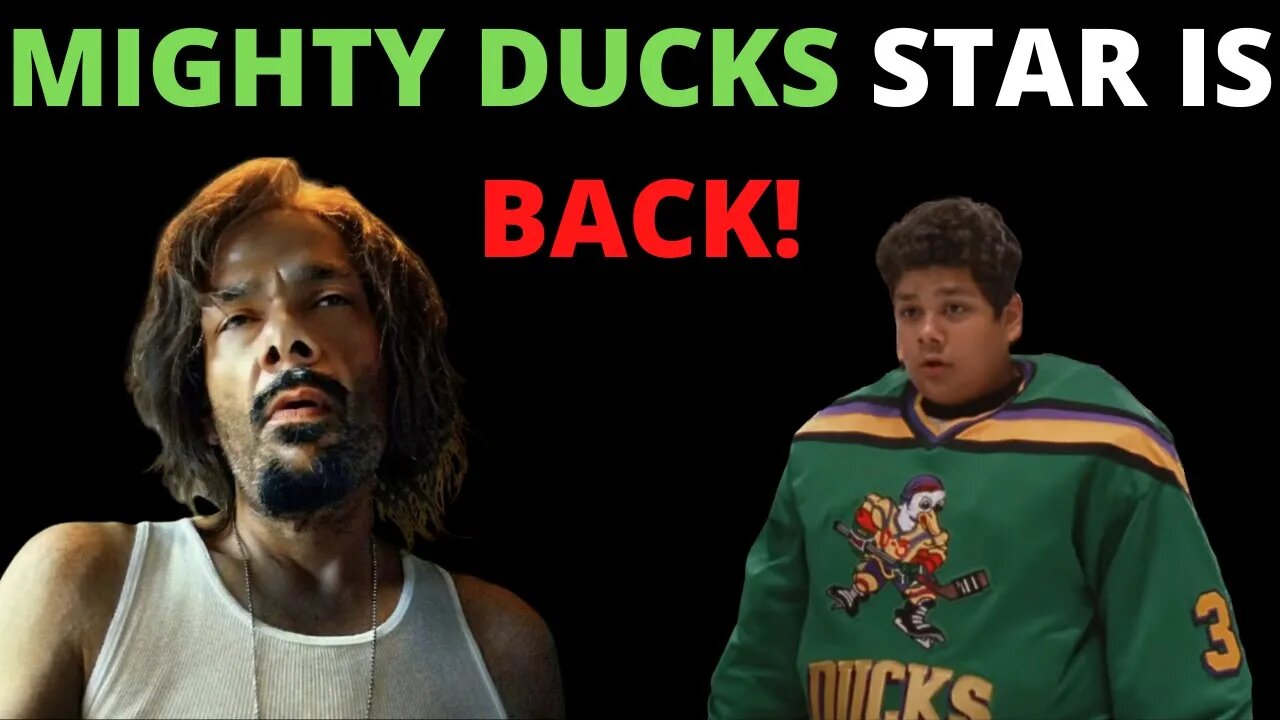 MIGHTY DUCKS STAR SHAUN WEISS IS BACK! I'M ROOTING FOR HIM!