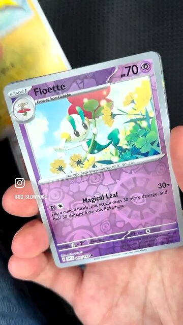 Finally pulled something from scarlet and violet. #Pokemon #PokémonCards #PokémonTCG ￼