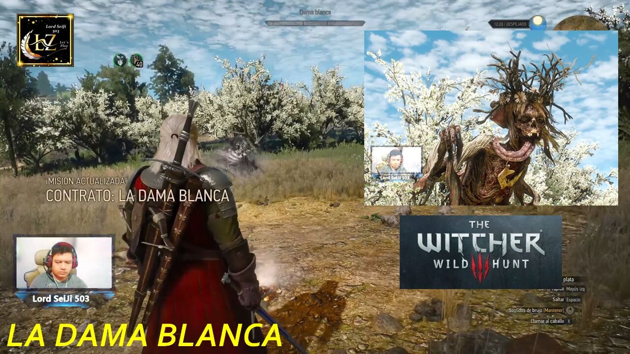 The Witcher 3 Wild Hunt - Contrato la Dama Blanca