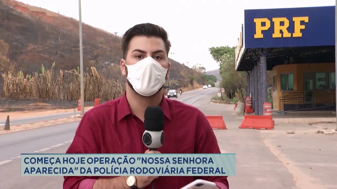 Começa hoje operação "Nossa Senhora Aparecida" da Polícia Rodoviária Federal