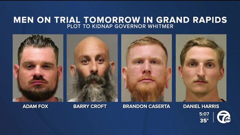 Trial in plot to kidnap, kill Gov. Whitmer starts Tuesday in Grand Rapids